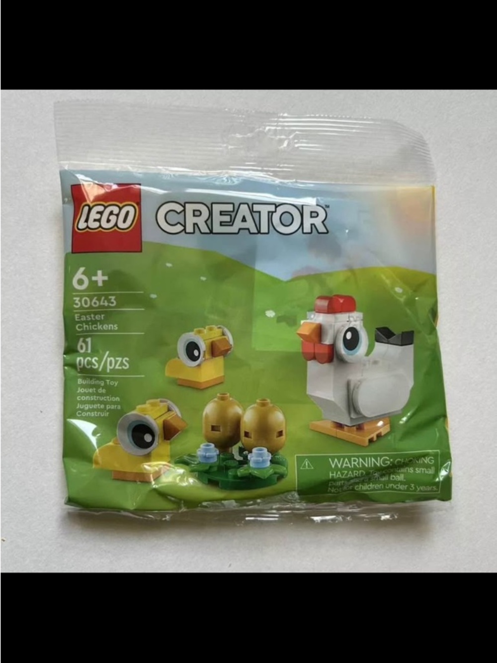 LEGO 30643 Easter Chickens Creator Polybag New Sealed